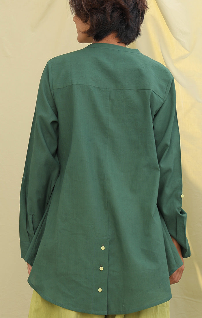 Sido Top in Forest Green