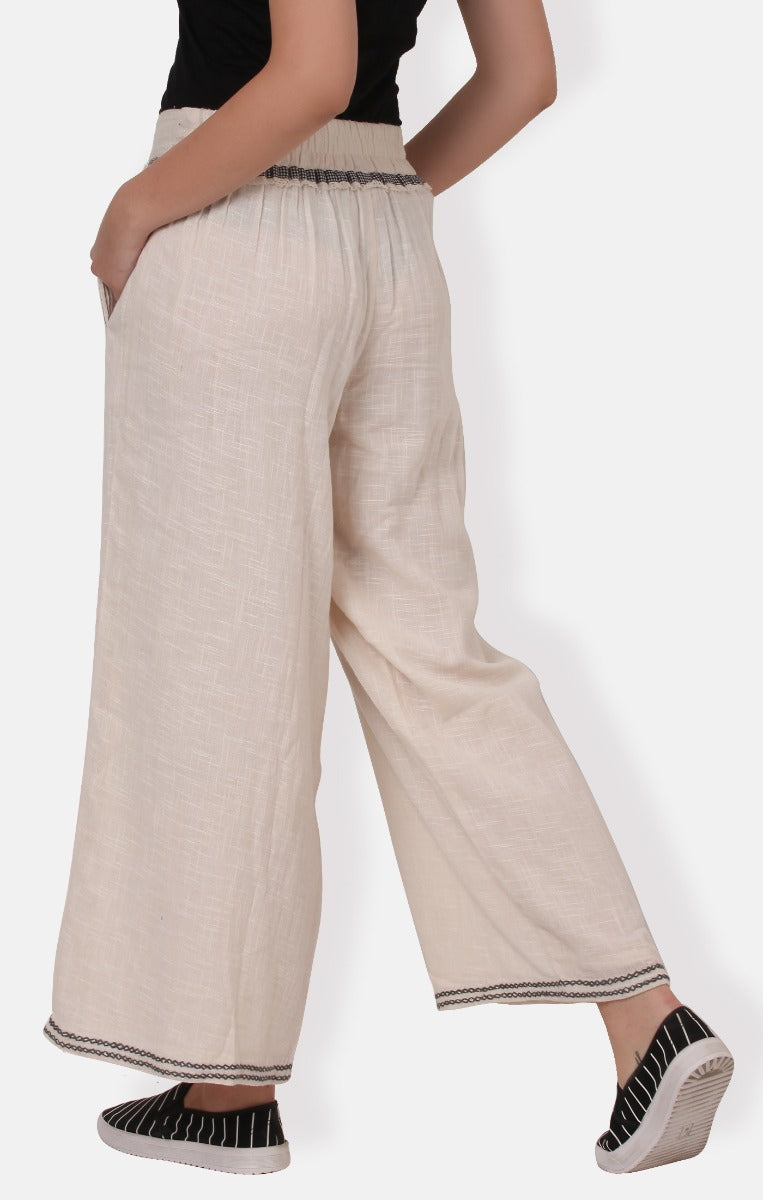 Shirt Dress Ivory with Pants