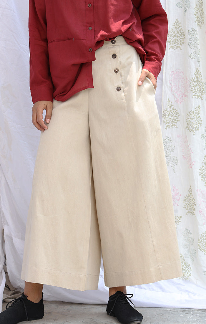 Cotton Ottoman Culottes main image 0