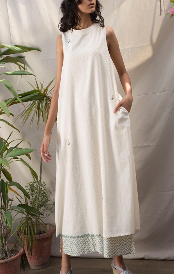 Ivory Long Dress