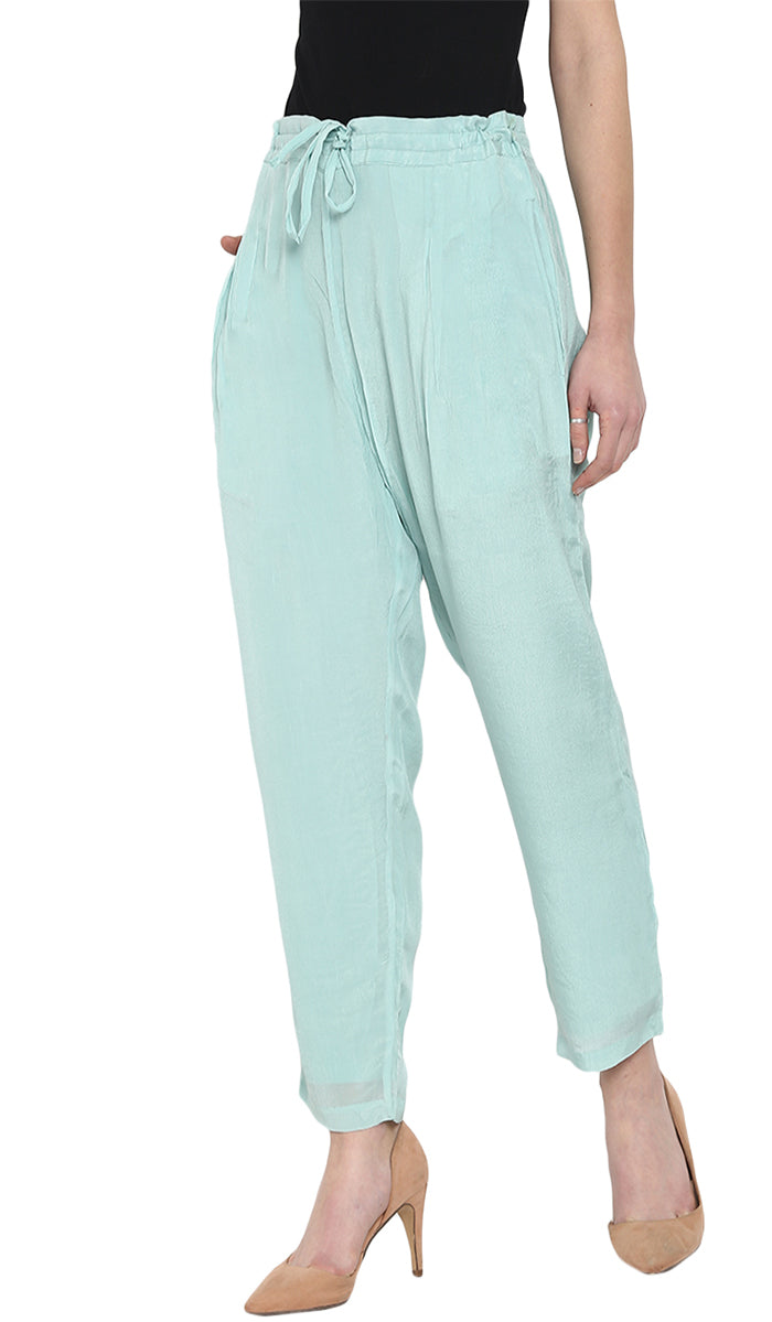 Silk Pants - Grey, Dusty Pink or Teal