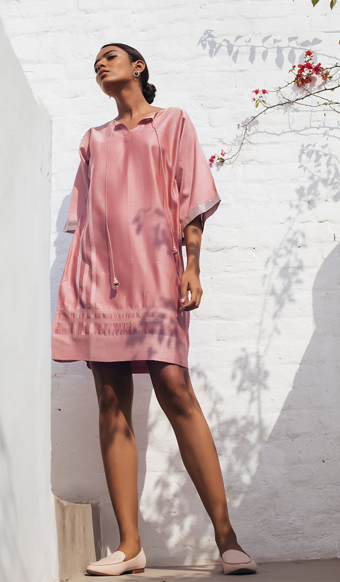 Tunic/Dress in Dusty Pink