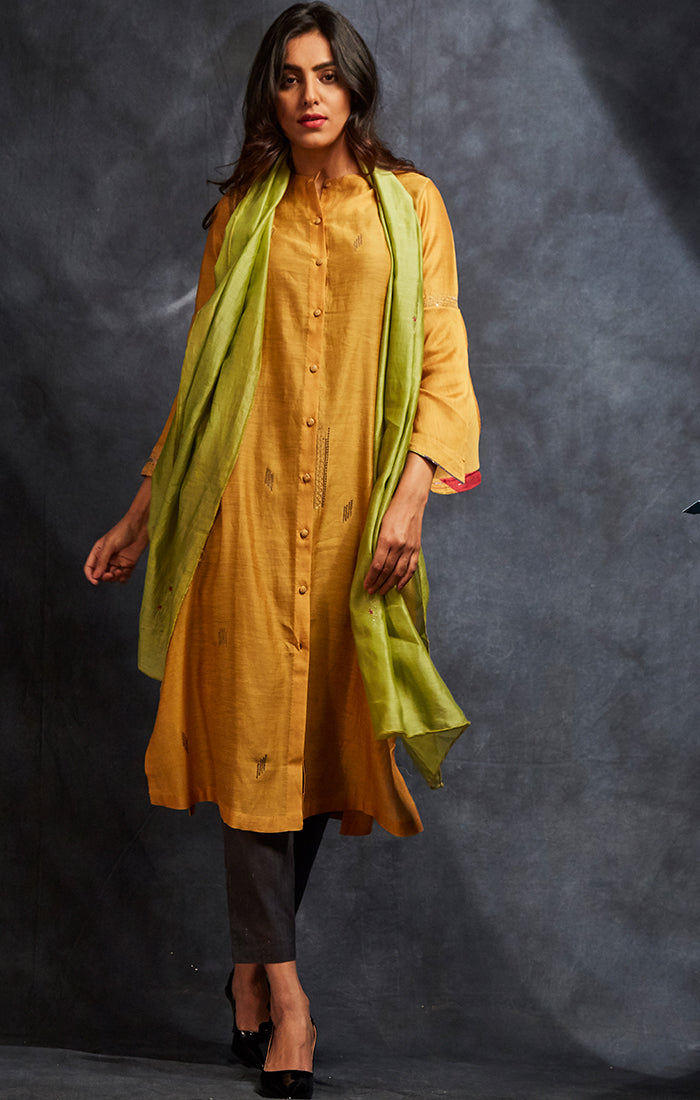 Stole - Chartreuse Green